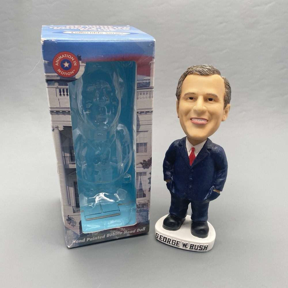 2001 Vintage Bobble Dobbles "GEORGE W. BUSH" President Bobblehead